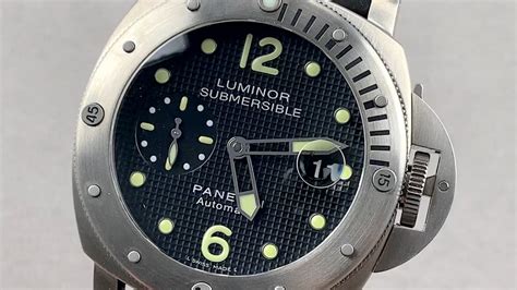 panerai pam 0025 vs pam25|Panerai luminor submersible reviews.